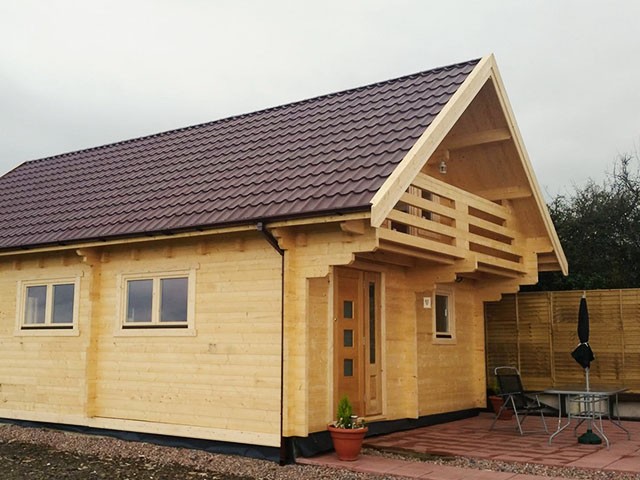Log Cabin 6x9 big wooden house